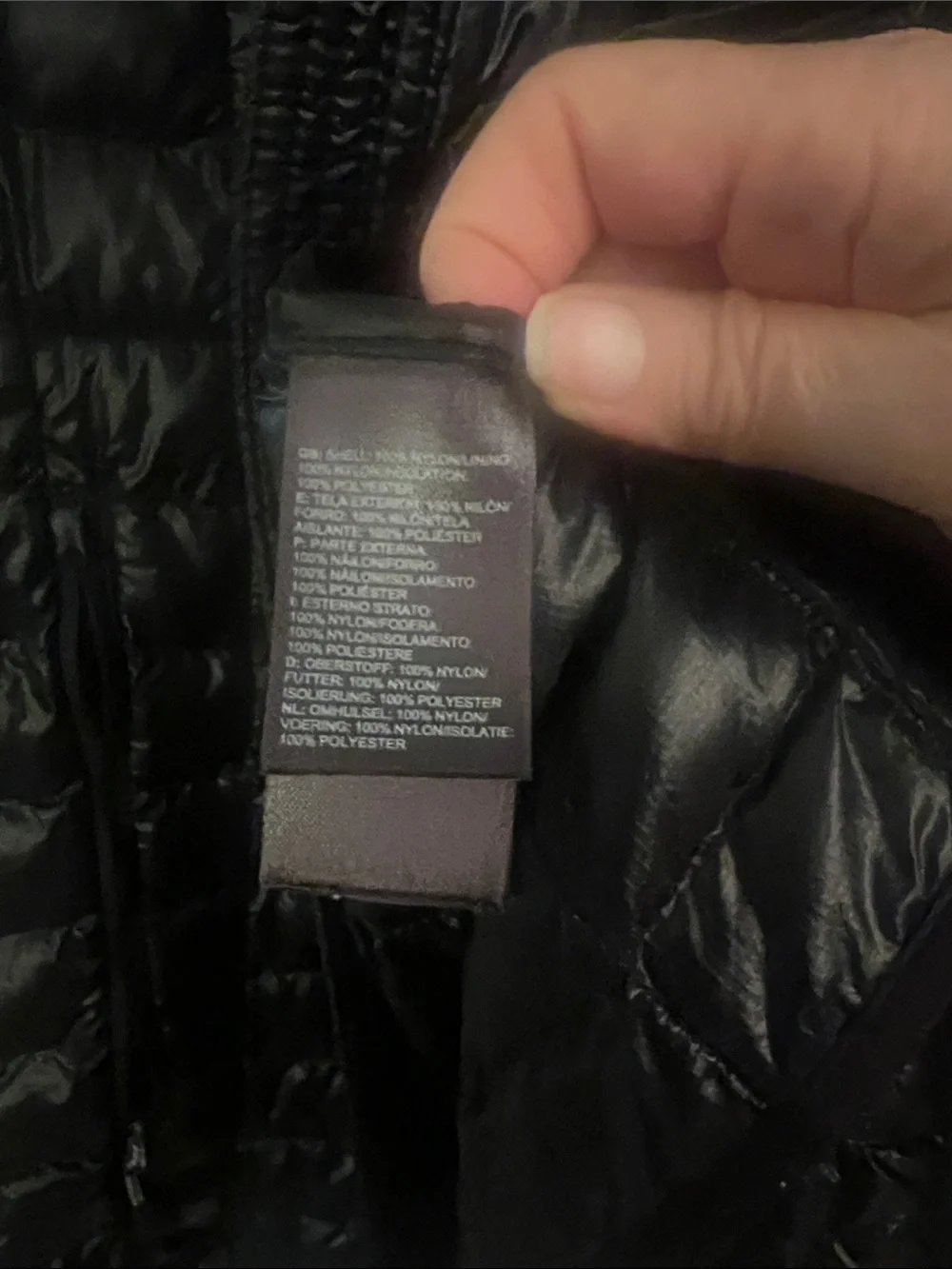 The North Face Black Men's Quilted Down Vest